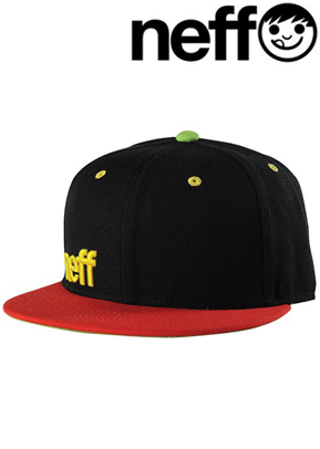 [NEFF] CAPS daily cap Black/Red