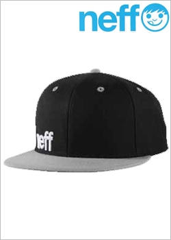 [NEFF] CAPS daily cap Black/Gray/White